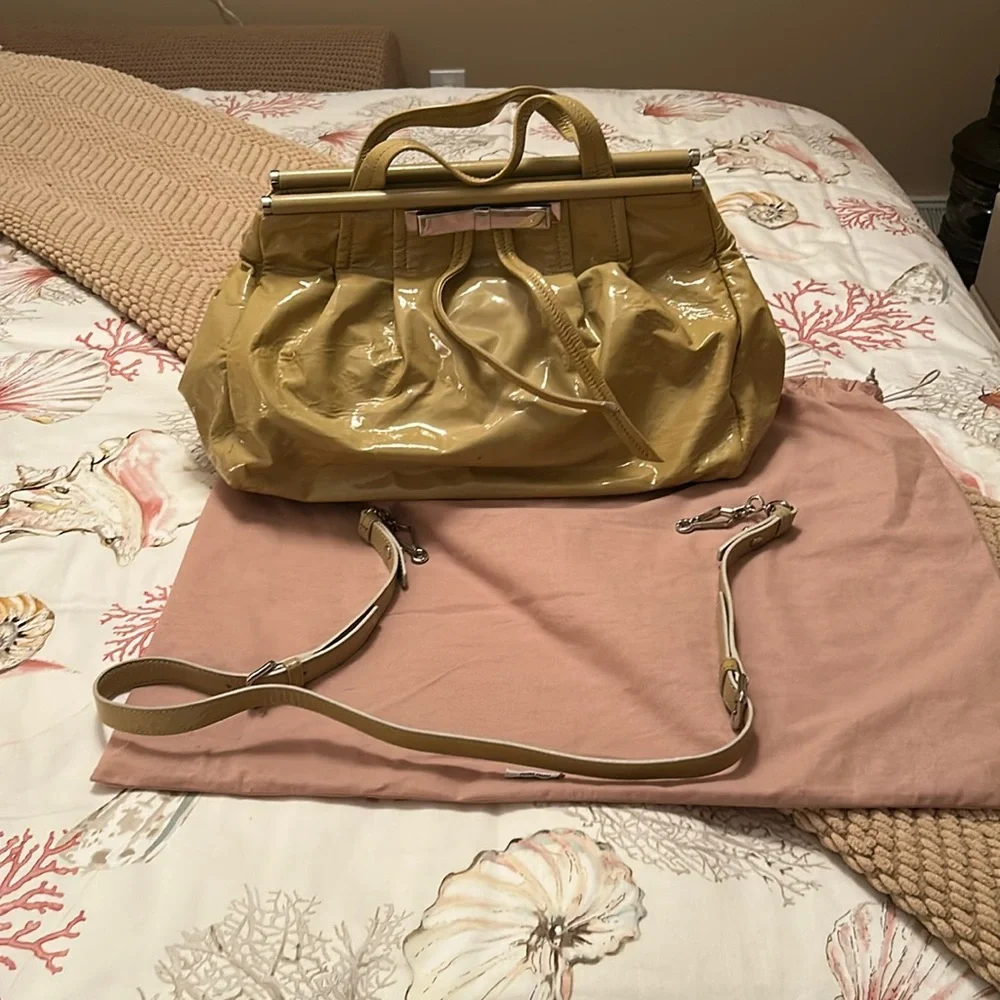 Miu Miu Beige Satchel
